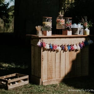 Bar en bois rustique